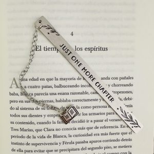 Marcapáginas Metálico Just One Chapter