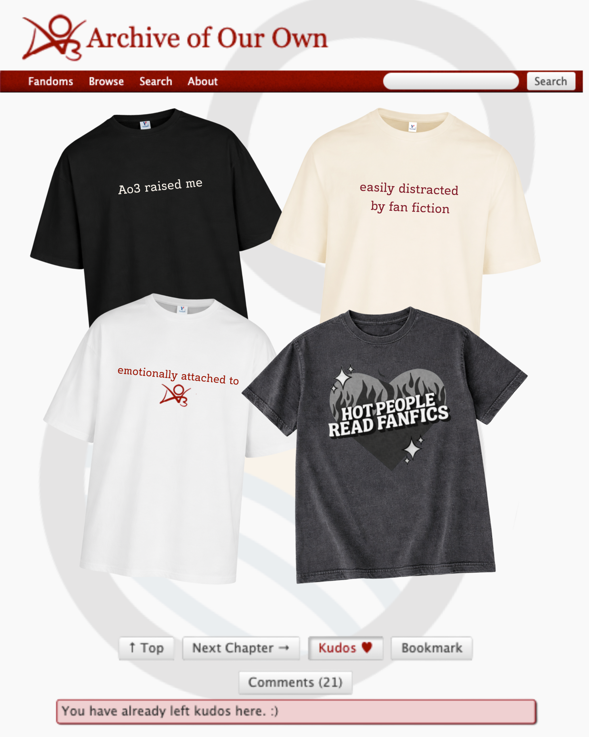 Remera Ao3