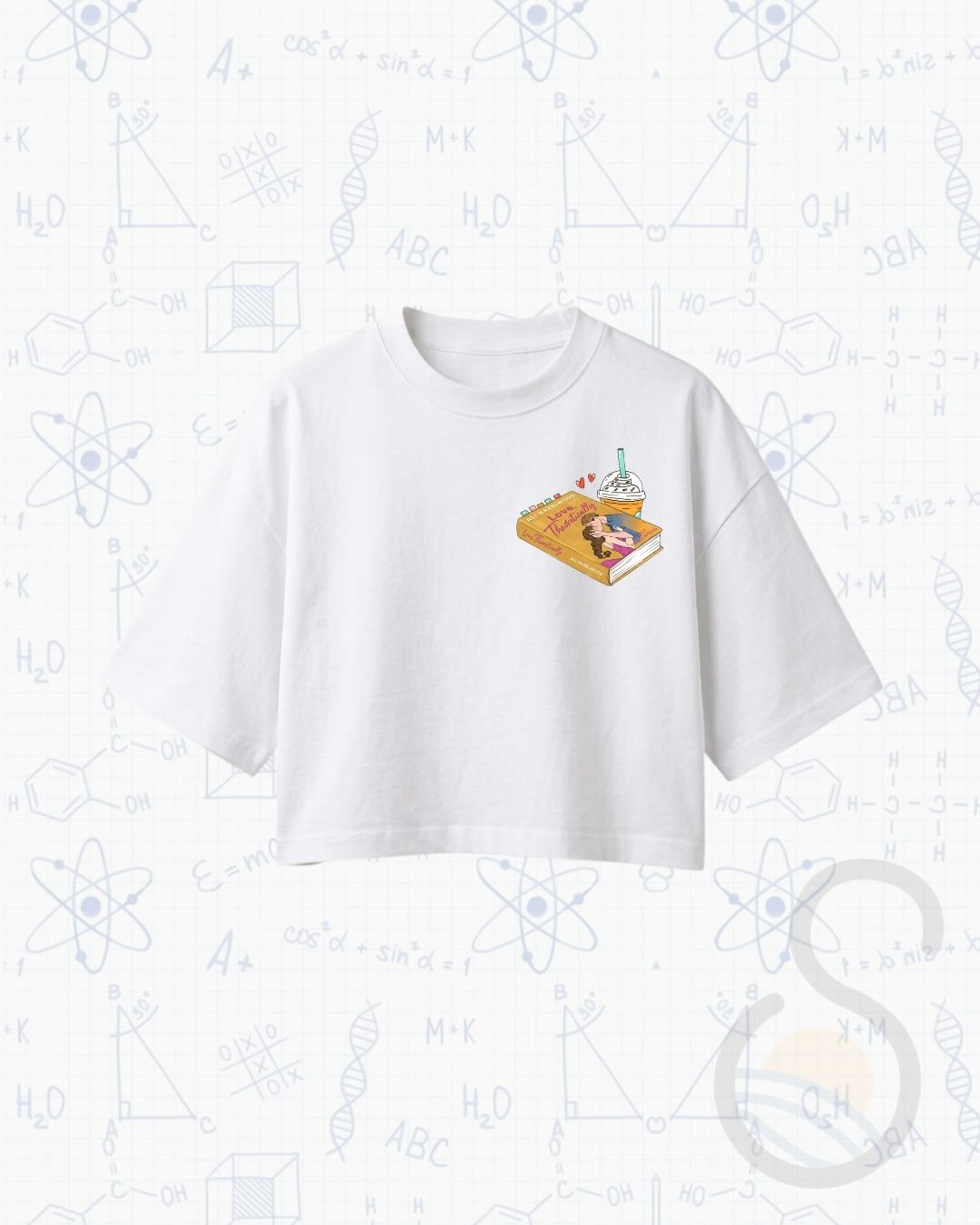 Croptop Libro la Teoria del Amor.